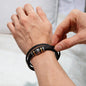 To The World's Greatest Dad | Black Bracelet