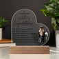 Graduation Day For Her | Congrats | Heart Plaque