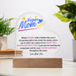 Super Mom | Love Your Son | Heart Acrylic Plaque