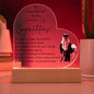 Graduation Day For Her | Congrats | Heart Plaque