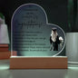 Graduation Day For Her | Congrats | Heart Plaque