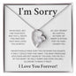 I'm Sorry | Forever Love Necklace
