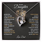 To My Daughter | Never Feel | Forever Love Necklace