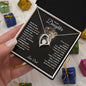 To My Daughter | Never Feel | Forever Love Necklace