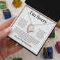 I'm Sorry | Forever Love Necklace