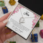 To My Mom | Thank You For Everything That You Do For Me - Forever Love Necklace
