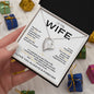 To My Wife - Forever Love Necklace Gift