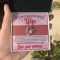 To My Beautiful Wife | You Are My Light - Forever Love Necklace