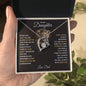 To My Daughter | Never Feel | Forever Love Necklace