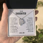 TO MY DAUGHTER | Forever Love Necklace | WB