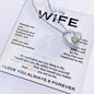 To My Wife - Forever Love Necklace Gift