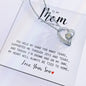 MOM | MY HEART WILL | Forever Love Necklace