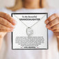 To My Beautiful Granddaughter | Forever Love Necklace
