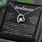 To My Soulmate | Deeply In Love | Forever Love Necklace