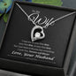 To My Wife Anniversary | Forever Love Necklace BW