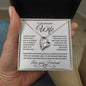 To My Beautiful Wife | Forever Love Necklace-WB
