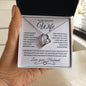 To My Beautiful Wife | Forever Love Necklace-WB