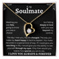 To My Soulmate | Deeply In Love | Forever Love Necklace