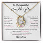 To My Beautiful Granddaughter | Forever Love Necklace