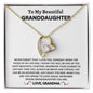 To My Beautiful Granddaughter | Forever Love Necklace