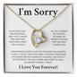 I'm Sorry | Forever Love Necklace