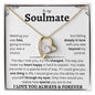 To My Soulmate | Fate | Forever Love Necklace