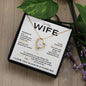 To My Wife - Forever Love Necklace Gift