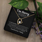 I'm Sorry For Hurting You | Black | Forever Love Necklace