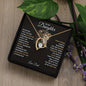 To My Daughter | Never Feel | Forever Love Necklace