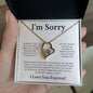 I'm Sorry | Forever Love Necklace