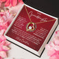 To My Granddaughter | Merry Christmas | Forever Love Necklace