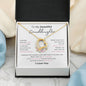 To My Beautiful Granddaughter | Forever Love Necklace