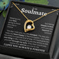 To My Soulmate | Deeply In Love | Forever Love Necklace
