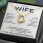 To My Wife - Forever Love Necklace Gift