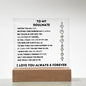 To My Soulmate Acrylic Plaque