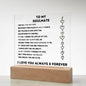 To My Soulmate Acrylic Plaque