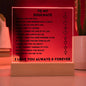 To My Soulmate Acrylic Plaque