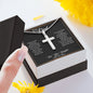 Dear Dad | Thank You - Stainless Steel Cross Necklace