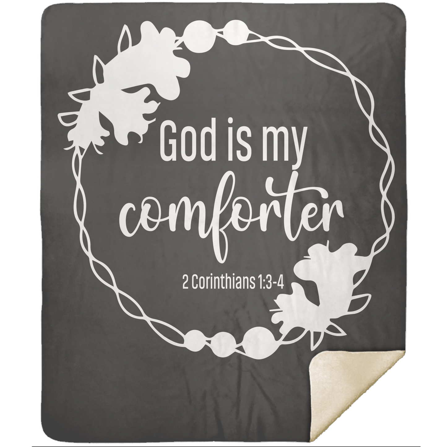 God Is My Comforter Blanket