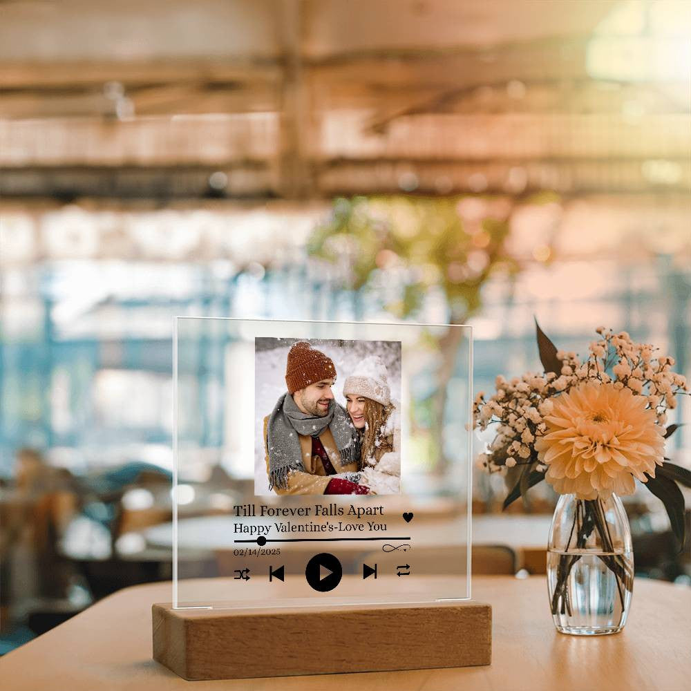 Personalized Music Acrylic Square Plaque