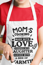 Mom's Cooking With Love Apron