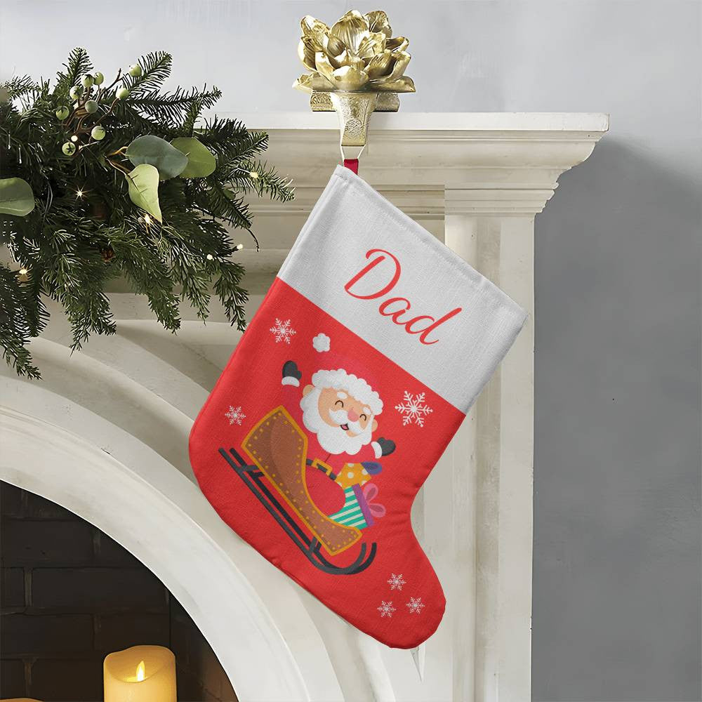 Personalized Giant Christmas Holiday Stocking