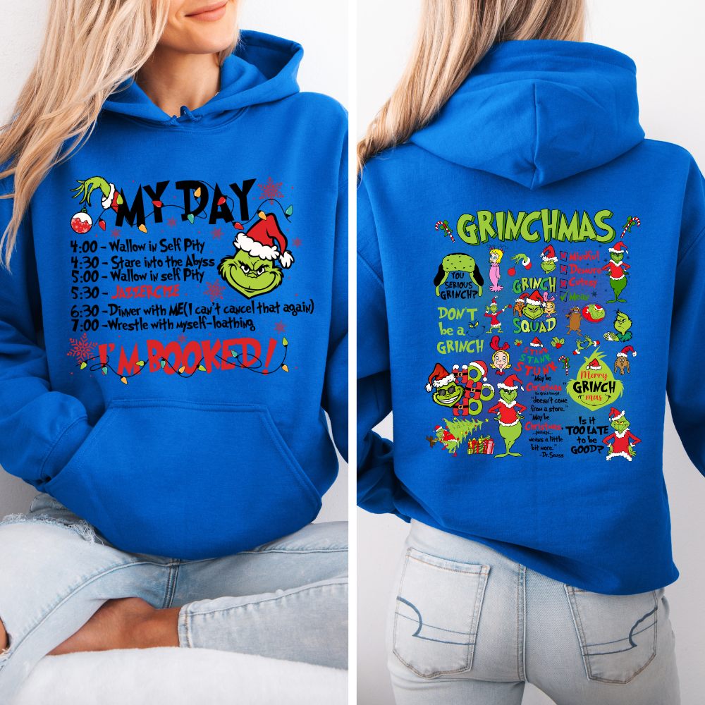 I'm Booked Grinchmas Apparel