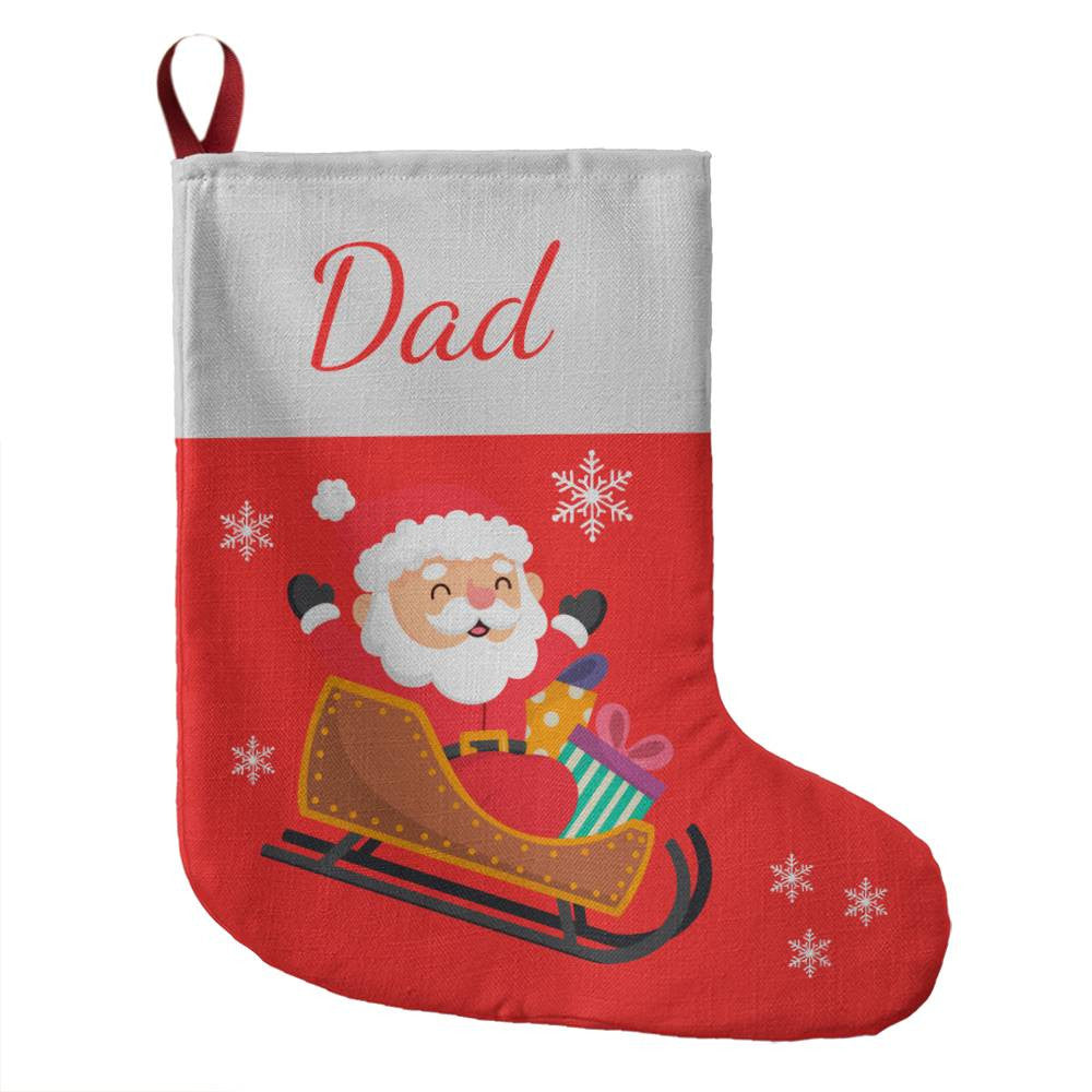 Personalized Giant Christmas Holiday Stocking