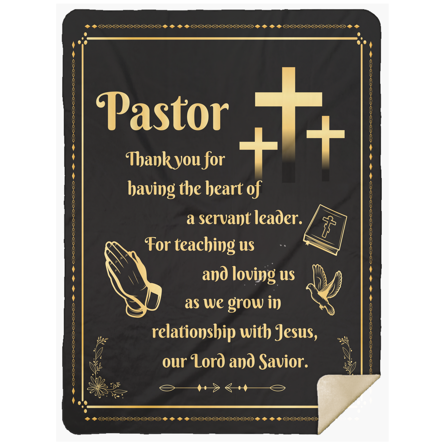 Pastor Thank you Blanket