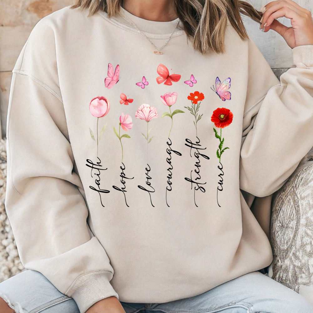 Faith Hope Love Bible Verse Apparel