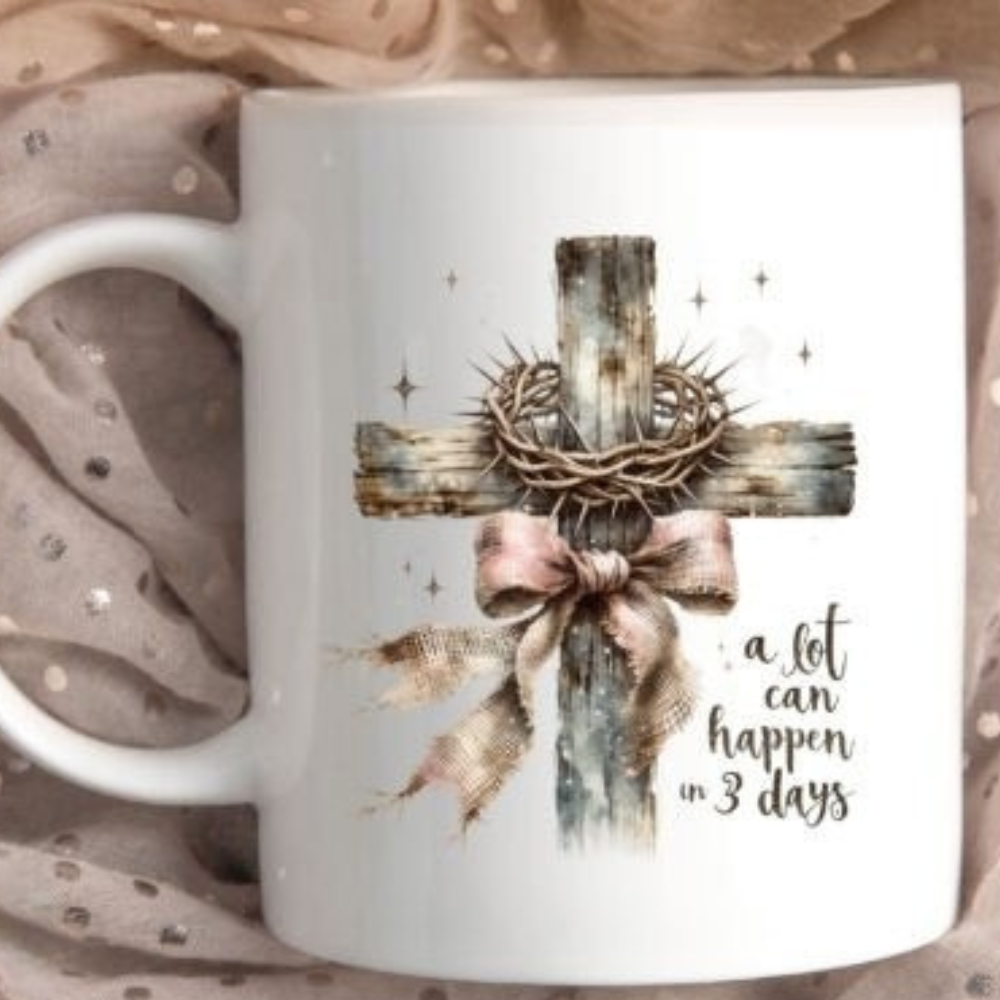 A Lot Can Happen in 3 Days Mug