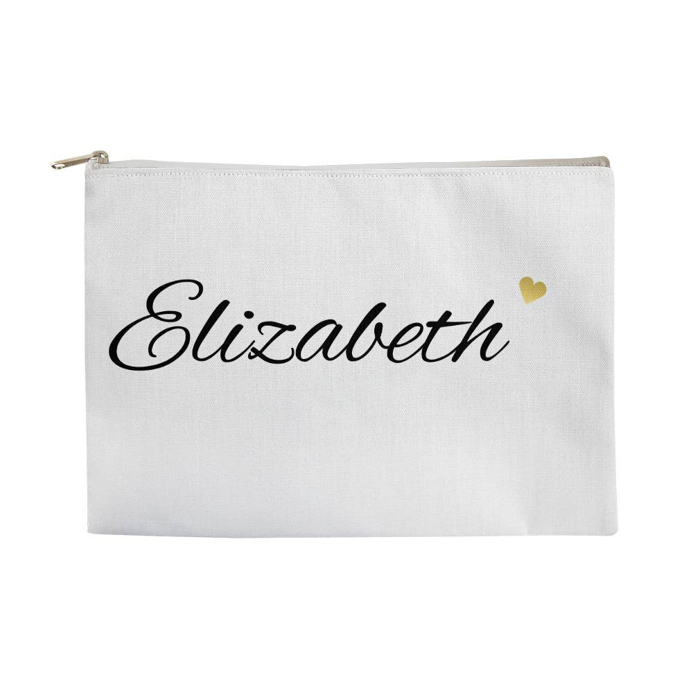 Personalized Bridesmaid Cosmetic Bag