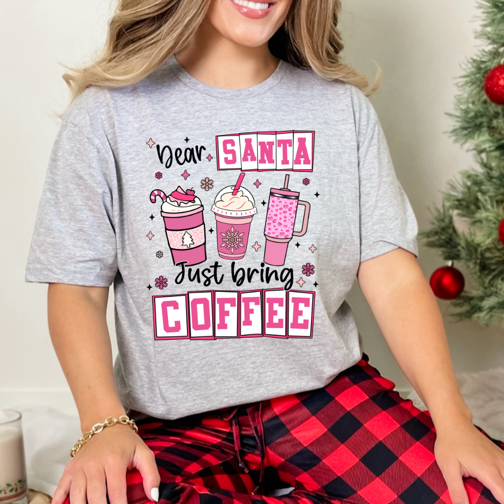 Dear Santa, Bring Coffee Apparel