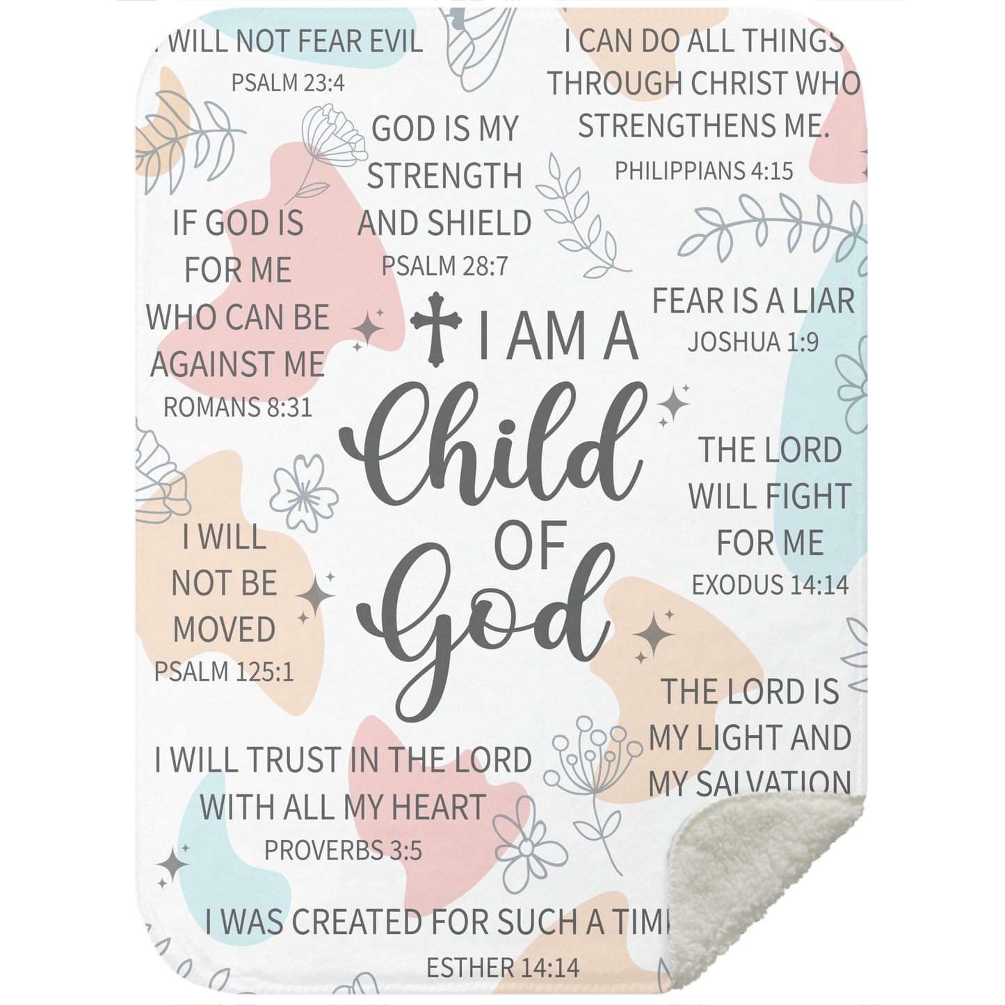 I Am A Child Of God Blanket